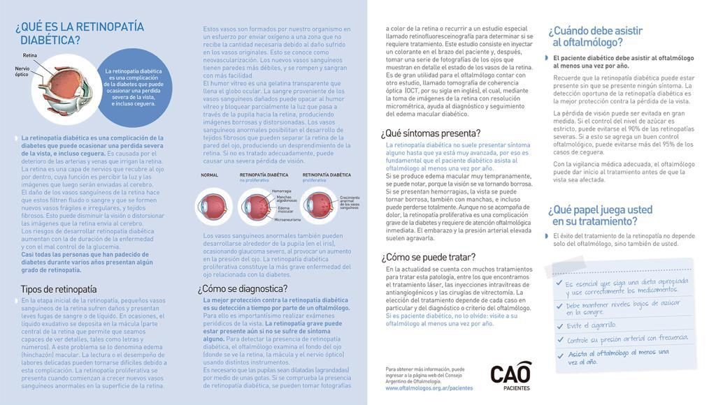 Retinopatia info